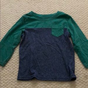 Cat & Jack - 2T color block shirt with pocket